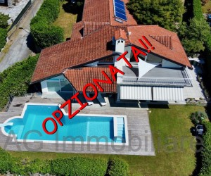 Verbania collina villa indipendente con piscina e giardino - Rif. 003